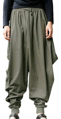 Pantalones Harén De Lino Y Algodón Festival Bagg Pantalon