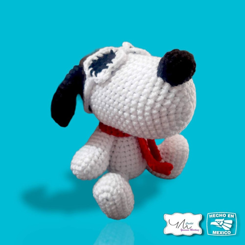 Peluche Artesanal Snoopy - Tejido A Mano / Crochet