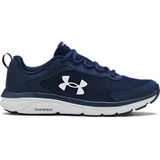 Tenis Running Azul-blanco Under Armour Ua Charged Assert 9