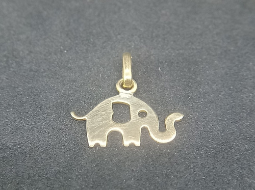 Dije De Oro 18 K , Modelo Elefante 