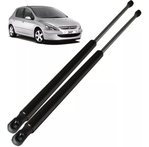 Kit X2 Amortiguadores Porton Baul Trasero Peugeot 307 5p