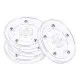 Plato Giratorio Organizador De Armario Lazy Susan 4 4pzs -