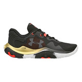 Zapatillas Under Armour Basquet Hombre Buzzer Neg-dorado Cli