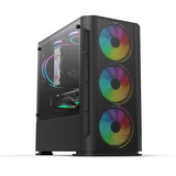 Gabinete Yeyian Haizen 2500 Microatx C/t 3 Ventiladores Argb