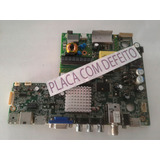 Placa Principal Aoc Le32m1475/25 - Msd6308-t4c1 Com Defeito 