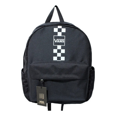 Mochila Vans Street Sport Realm Vn0a49zjzfocolor Negro Diseño De La Tela Lisa | Envío gratis