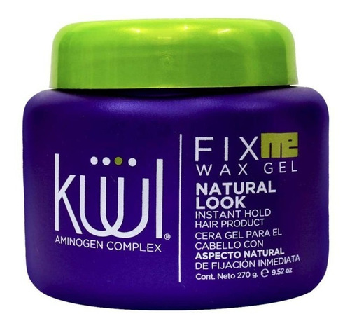 Kuul Wax Gel De Fijación Inmediata.