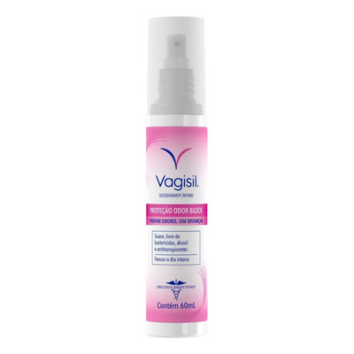 Desodorante Íntimo Vagisil Odor Block Previne Odores 60ml | MercadoLivre