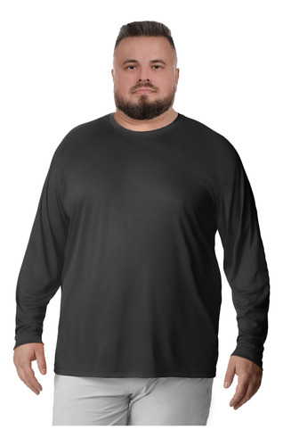 Camisa Térmica Plus Size Proteção Solar Uv 50 Extreme Thermo