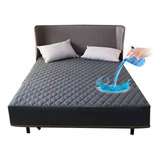 Cubre Colchon Impermeable 2.5 Plazas +2 Fundas De Almohada