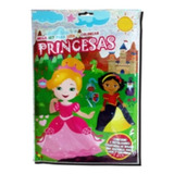 Mega Set Leer Y Colorear : Princesas - Marcadores + Stickers