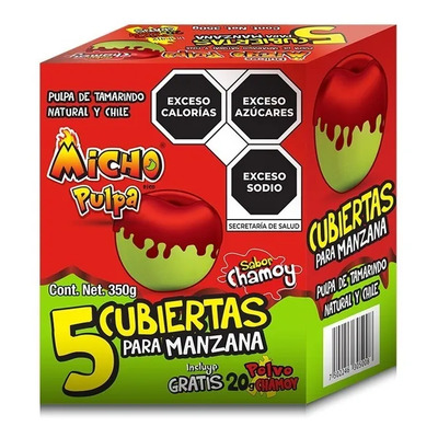 Cubierta Para Manzana Cubre 5 Pzs 350 Gr Dulces Naturales | MercadoLibre