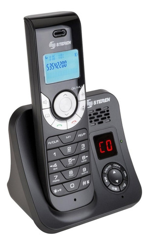 Teléfono Inalámbrico Dect 6.0, Con Contestadora | Tel-2480 Color Negro