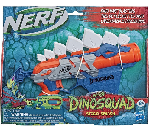 Nerf Dinosquad Stego - Smash Lanzadardos Dinosaurio 