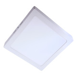 Plafón Led 18 W Blanco Frio Cuadrado 