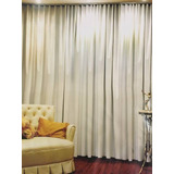 Cortina Blackout Em Pvc P/ Trilho Suisso Maxi 6,00x2.80 Bege