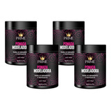 Prime Modeladora 500g Baby Hair & Trança - Kit 4 Unidades