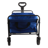 Carrito Oxford Portátil Plegable De Cuatro Ruedas Para Acamp