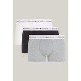 Pack 3 Calzoncillos Trunk Essential Homb Tommy Hilfiger Gris