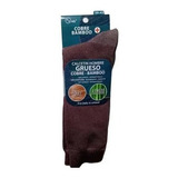 Calcetines Bambú+cobre  Antibacteriano Diabético Invierno