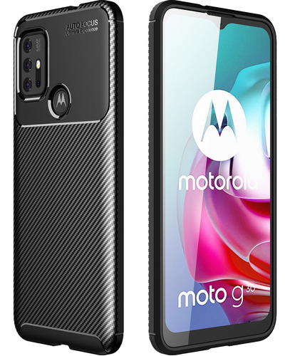Motorola Moto G20 / Carbono Accesorio Carcasa