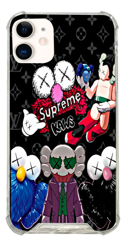 Funda Kaws Supreme Para iPhone, Encapsulada