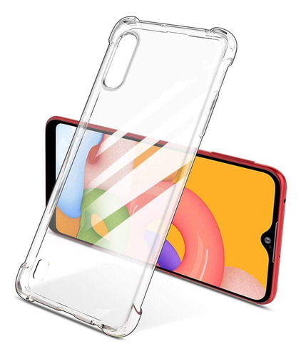 Funda Antiimpacto Transparente Para El Galaxy A01