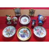 Porcelana Limoges Francia 10 Piezas