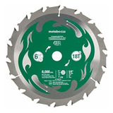 Hojas De Sierra Circular  Metabo Hpt Circular Saw Blade, 6-1