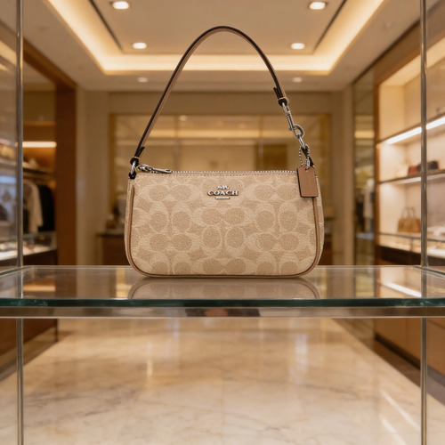 Bolsa Coach Original Nolita 19 Piel Textura Cocodrilo Cn382 | Meses sin interés