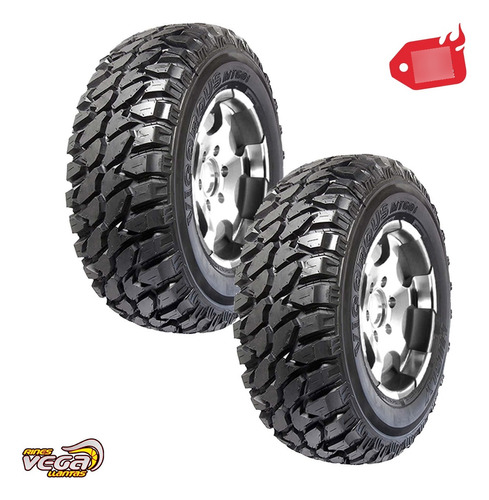 Paquete 2 Llantas 235/75r15 Hifly Mt601 6c Lt Mud-terrain