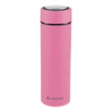 Garrafa Térmica Squeeze Inox Viagem Lazer 500 Ml - Rosa