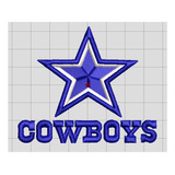 Vaqueros Dallas Cowboys Nfl 2 Archivo Para Bordar Ponchado 