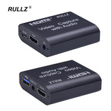 Placa De Captura Rullz Gamer Usb 3.0 Hdmi 1080p 60 Fps