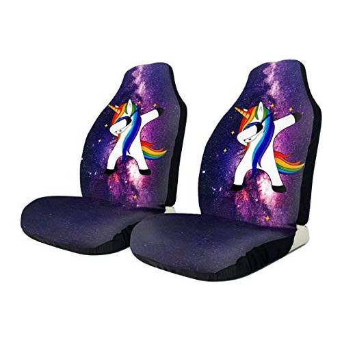 Cubiertas De Asientos Galaxy Magia Unicornio Mujeres Ve...