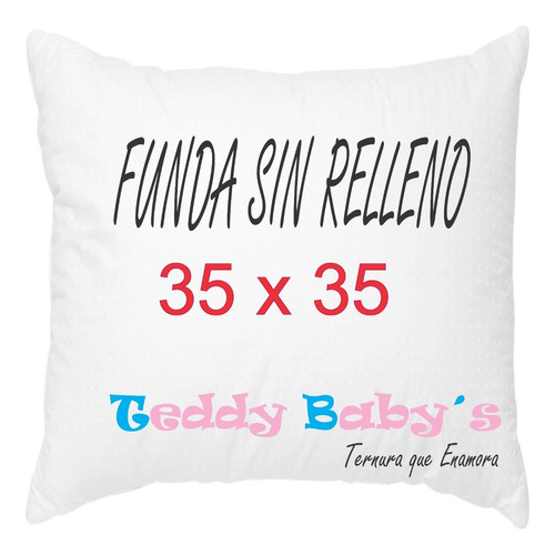 Fundas Cojines Y Almohadas Para Sublimar 35x35 X 15 Unid 