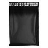 100 Bolsas Sobre Envíos Ecommerce Seguridad Negro 30x42 N2