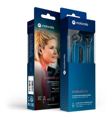 Audífonos Motorola Earbuds 2-s / In Ear /  Conexion 3.5mm