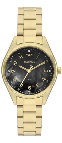Relógio Technos Feminino Dourado Com Números