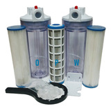 Kit 2 Pasos Agua Muy Sucia En Casa Tubería 3/4 + Polifosfato