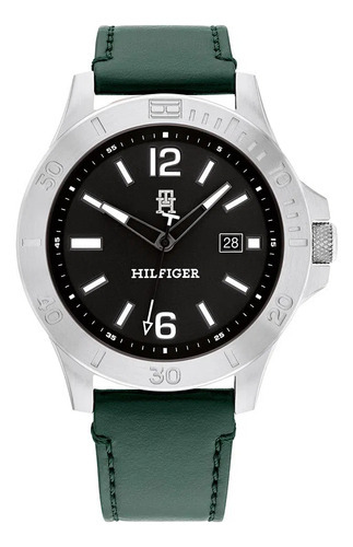 Reloj Para Hombre Tommy Hilfiger Ryan Le 1710531 Verde