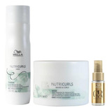 Kit Wella Professionals Nutricurls - Sh + Másc + Óleo