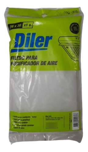 Filtro Extractor Purificador De Aire 1 Unidad Diler- Deacero