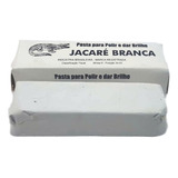 Massa Polimento Jacaré Branca Inox Aluminio Motor Tanque 400