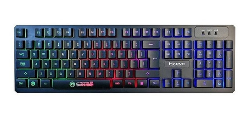 Teclado Gamer De Membrana Marvo K616