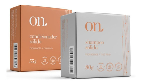 Shampoo E Condicionador Sólido Vegano Hidratante E Nutritivo