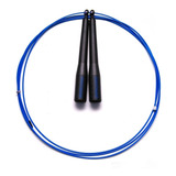 Corda De Pular Speed Rope Ultra Rápido Azul X Preto