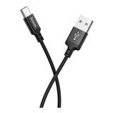 Cable Hoco X89 Wind Usb A Tipo C 1m Negro