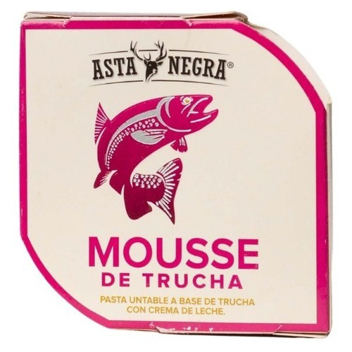 Mousse De Trucha X80gr Asta Negra Pasta Untable