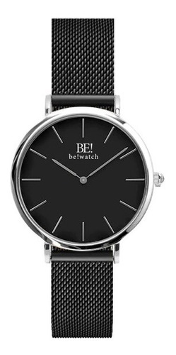 Relógio Bewatch Minimalista Blacktop Ashfield Silver 32mm